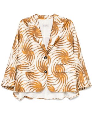 Alberto Biani Blazers - Metallic