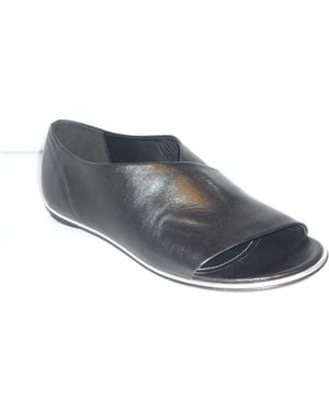 Halmanera Schoenen ,Zwart ,Leer Zwarte Leren Laarzen - Blauw
