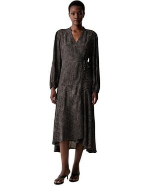Marc O' Polo Wrap Dresses - Negro