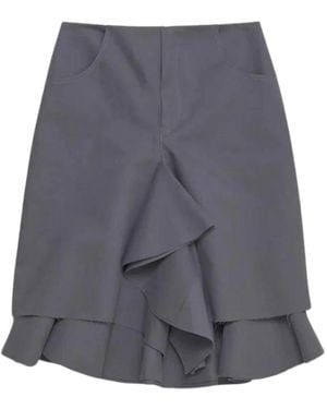 FIDAN NOVRUZOVA Short Skirts - Grey