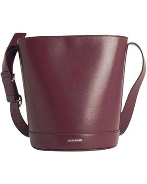 Jil Sander Shoulder Bags - Purple