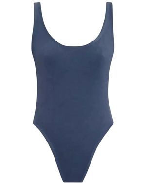 Zimmermann High Tide Scoop-Neck Bodysuit - Blauw