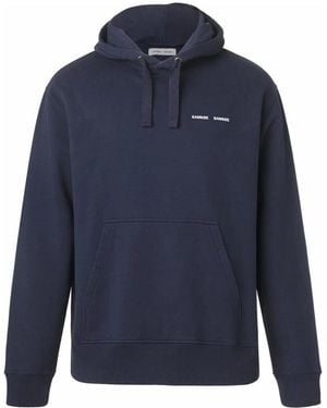 Samsøe & Samsøe Hoodies - Blue