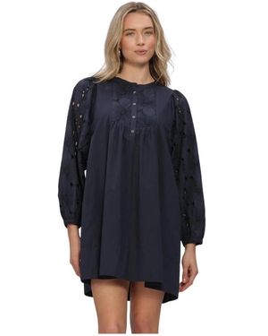 RUBY TUESDAY Iannis Besticktes Kleid - Blau