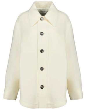 Ami Paris Buttoned Jacket - Weiß