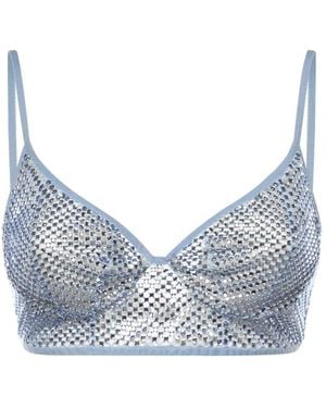 Genny Sleeveless Tops - Bleu