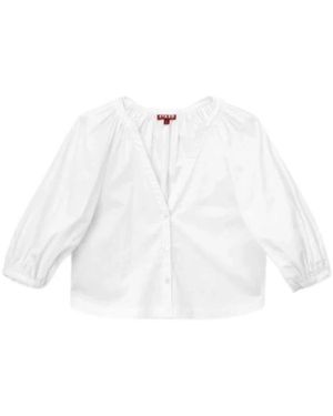 STAUD Blouses - Bianco