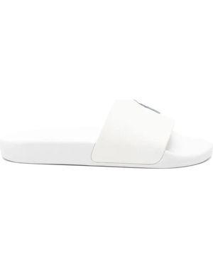 Polo Ralph Lauren Sliders - White