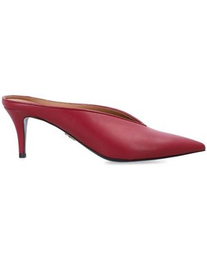 Stella McCartney Heeled Mules - Rojo