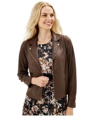 iN FRONT Light Jackets - Brown
