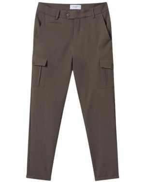 Les Deux Slim-Fit Broeken - Grijs