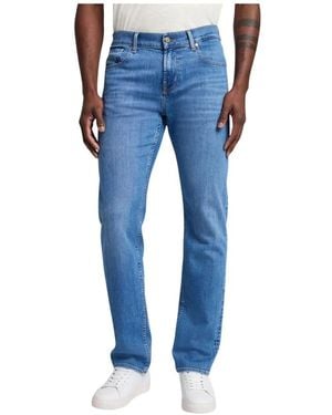7 For All Mankind Slim Fit Jeans - Blue