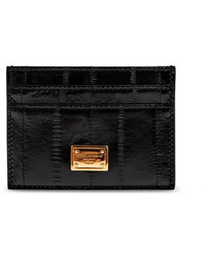 Dolce & Gabbana Logo Kaarthouder - Zwart