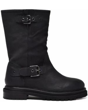 Janet & Janet High Boots - Black