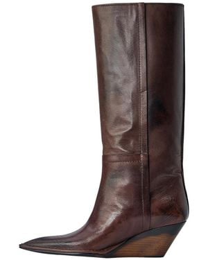 CAPASA MILANO Cowboy Boots - Marrón