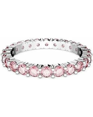 Swarovski Zeitloser Damen Ring, Vielseitig Und Stilvoll - Pink