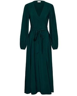 Kaffe Wrap Dresses - Verde