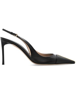 Tom Ford Lederen Schoenen Met Hak - Zwart