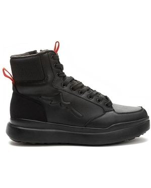 Grunberg Lace-Up Boots - Black