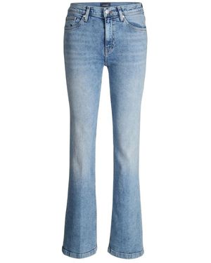 Joop! High-Waist Boot-Cut Jeans - Blau