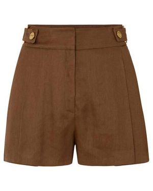 Elisabetta Franchi Short Shorts - Brown