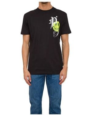 Philipp Plein Casual magliette in cotone - Nero