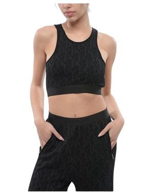 Palm Angels Sleeveless Tops - Negro