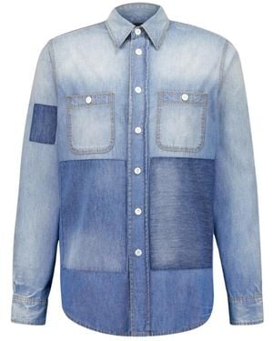 Givenchy Denim Shirts - Blue