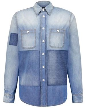 Givenchy Denim Shirts - Blue
