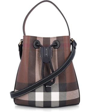 Burberry Bucket Bags - Marrone