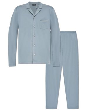Hanro Pyjamas - Blu