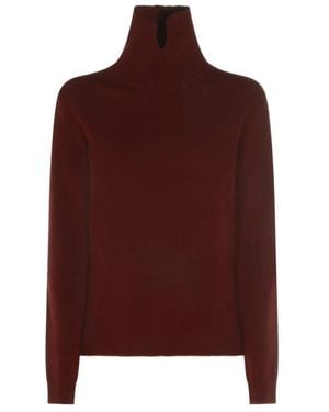 Jil Sander Rollkragenpullover - Rot