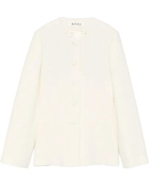 Rohe Tweed Jackets - White