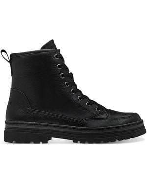 Marco Tozzi Lace-Up Boots - Black