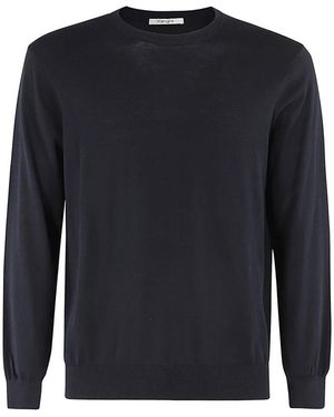 Kangra Round-Neck Knitwear - Blue