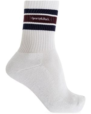 Sporty & Rich Socks - Azul