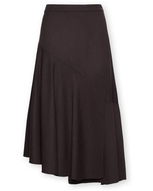 Elena Miro Midi Skirts - Marrón