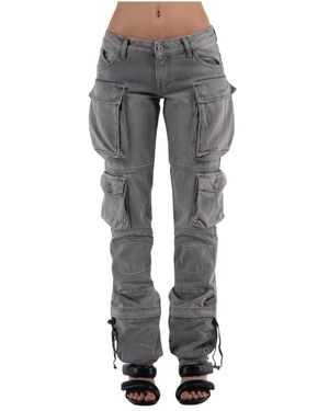 The Attico Slim-Fit Jeans - Gris