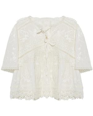 AllSaints Overhemden ,Wit ,Katoen Lillith Top