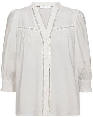 co'couture Overhemden ,Wit ,Blouses