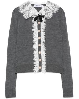 Self-Portrait Cardigans - Gris