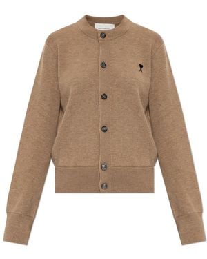 Ami Paris Cardigans - Marrón