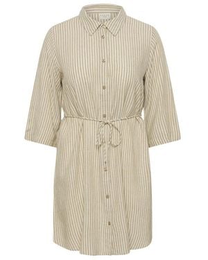 Kaffe Shirt Dresses - Neutre
