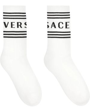Versace Socks - White