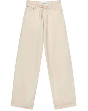 Samsøe & Samsøe Wide Jeans - Neutro