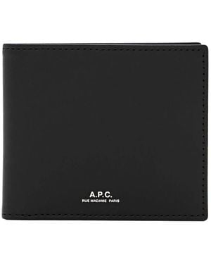 A.P.C. Wallets & Cardholders - Black