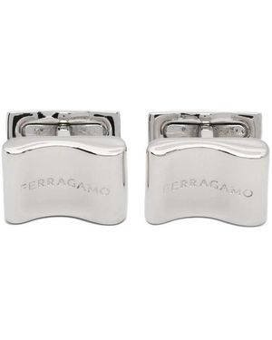 Ferragamo Clips Bars - White