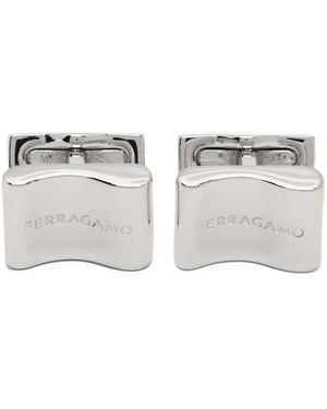 Ferragamo Clips Bars - White