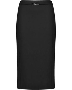 Gerry Weber Midi-Bleistiftrock - Schwarz