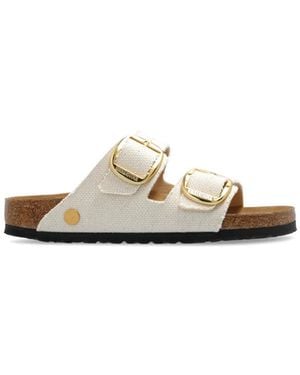 Birkenstock Sliders - White